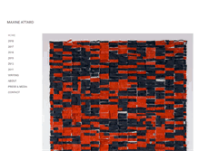 Tablet Screenshot of maxineattard.com
